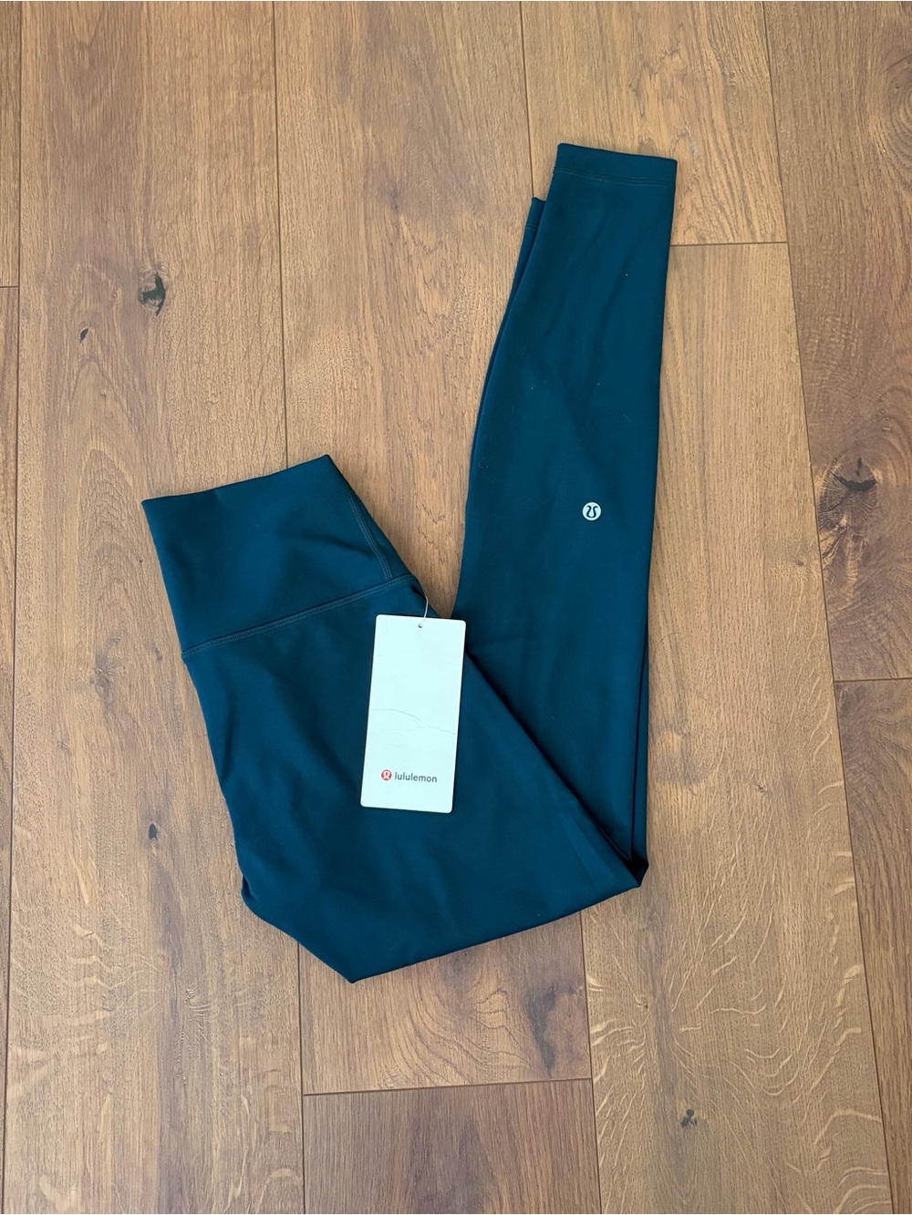 NEW WITH TAGS Lululemon Deep Teal High-Waist Leggings